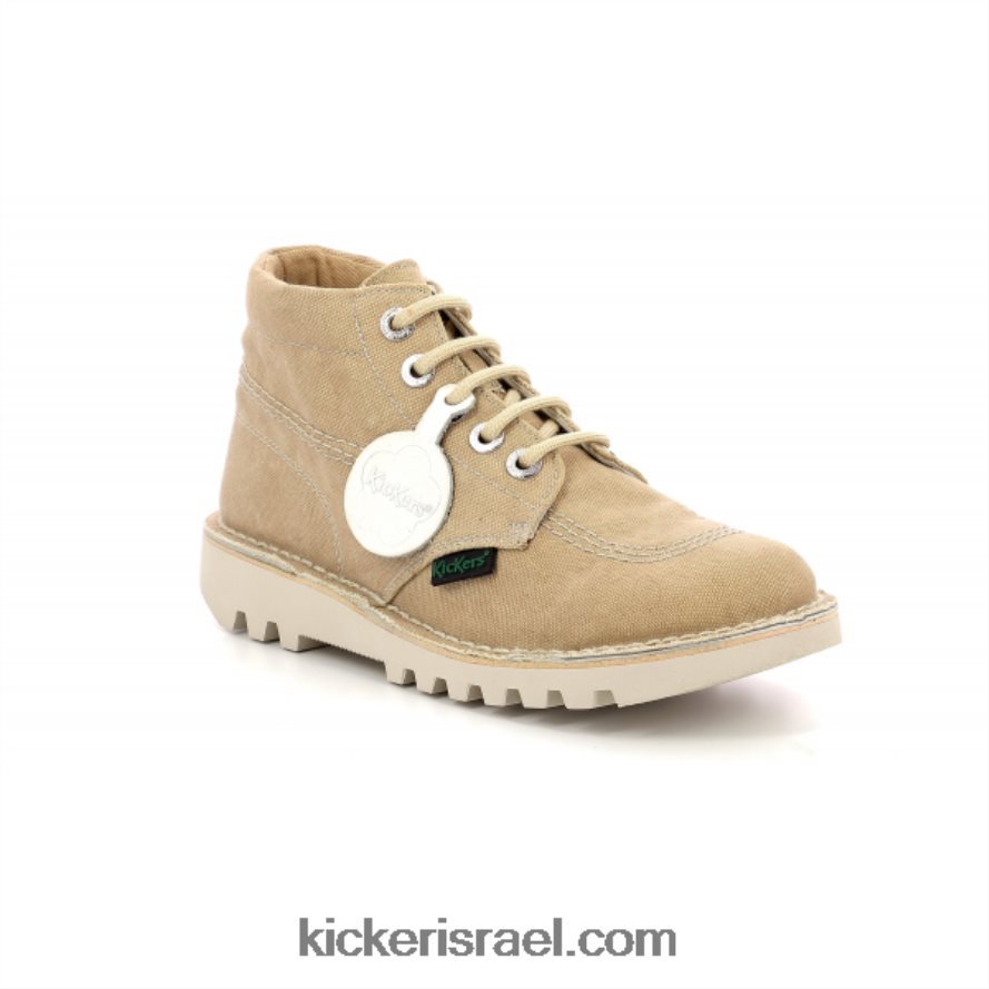 Kickers נשים בעיטה היי בז' בהיר 6L8266201